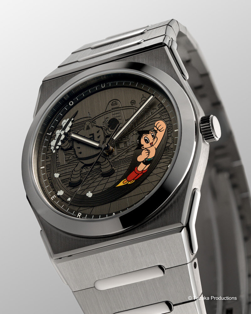 『鉄腕アトム』時計ＳＥＴ 新商品】スイス高級時計ブランド ルイ・エラールと『鉄腕アトム』の